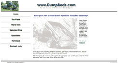Desktop Screenshot of dumpbeds.com